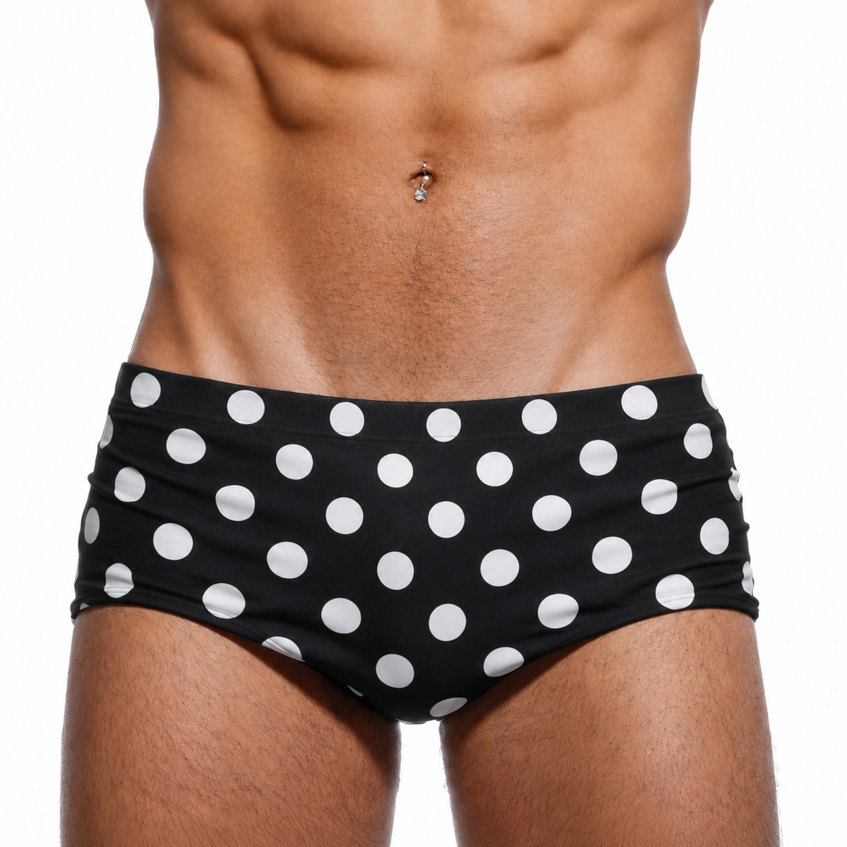 'Dots & Stripes' Reversible Sunga