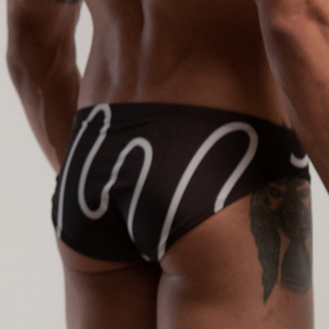 'black drip' swimbrief